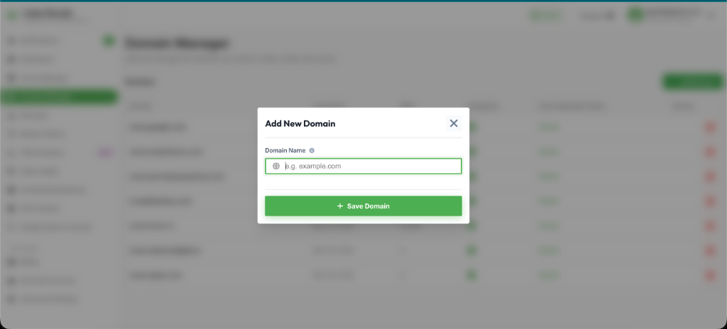 Adding Domain